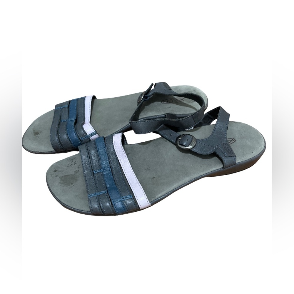KEEN Women’s Size 9 Gray Lavender Slip On Adjustable Back Sandals